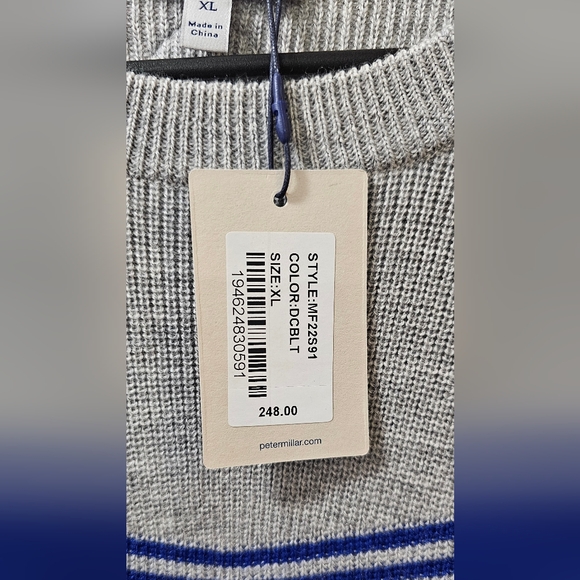 Peter Millar Après Ski Crewneck Sweater Men's Multiple Sizes $248 - Picture 13 of 13